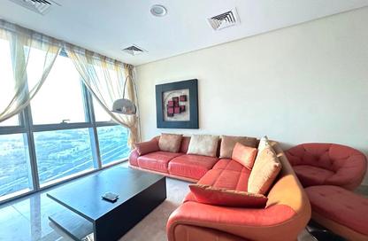 Apartment - 1 Bedroom - 2 Bathrooms for rent in Zig Zag Tower B - Zig Zag Towers - West Bay - Doha