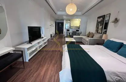 Apartment - Studio - 1 Bathroom for rent in East Porto Drive - Porto Arabia - The Pearl Island - Doha