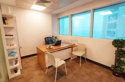 Office Space - Studio - 4 Bathrooms for rent in Al Jazeera Tower - West Bay - West Bay - Doha