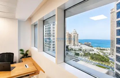 Office Space - Studio - 4 Bathrooms for rent in Al Jazeera Tower - West Bay - West Bay - Doha
