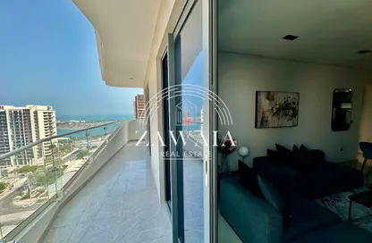 Apartment - 2 Bedrooms - 2 Bathrooms for rent in Lusail Marina Heights - Marina District - Lusail