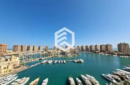 Apartment - 1 Bedroom - 2 Bathrooms for rent in East Porto Drive - Porto Arabia - The Pearl Island - Doha