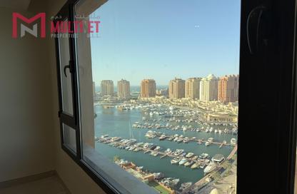 Apartment - 1 Bedroom - 2 Bathrooms for rent in West Porto Drive - Porto Arabia - The Pearl Island - Doha Apartment - 1 Bedroom - 2 Bathrooms for rent in West Porto Drive - Porto Arabia - The Pearl Island - Doha
