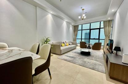Apartment - 2 Bedrooms - 3 Bathrooms for rent in Lusail Marina Heights - Marina District - Lusail