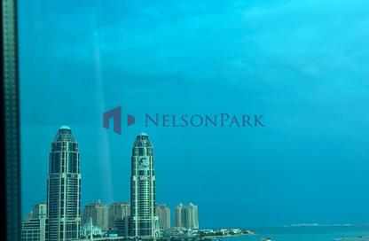 Apartment - 2 Bedrooms - 2 Bathrooms for rent in Zig Zag Tower A - Zig Zag Towers - West Bay - Doha