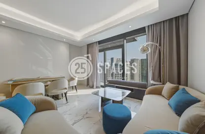 Apartment - 2 Bedrooms - 3 Bathrooms for rent in Lusail Residence - Marina District - Lusail