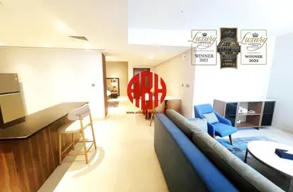 شقة - 1 حمام للايجار في البلاج الغربي - البلاج - جزيرة اللؤلؤة - الدوحة