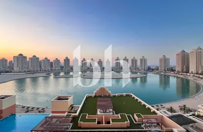 Apartment - 1 Bedroom - 2 Bathrooms for rent in Viva West - Viva Bahriyah - The Pearl Island - Doha