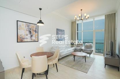 Apartment - 1 - 2 for rent in Lusail Residence - Marina District - Lusail