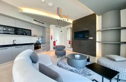 شقة - غرفة نوم - 1 حمام للايجار في مرتفعات مارينا لوسيل - منطقة المارينا - الوسيل