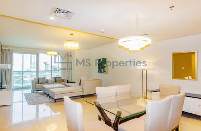 Apartment - 3 - 4 for rent in Lusail Marina Heights - Marina District - Lusail