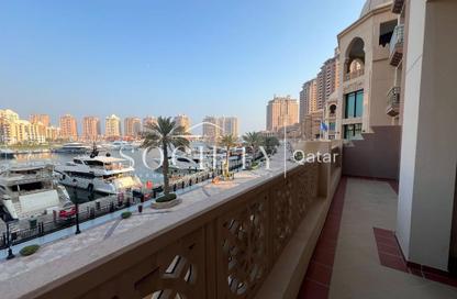 Townhouse - 2 - 3 for rent in Porto Arabia Townhouses - Porto Arabia - The Pearl Island - Doha