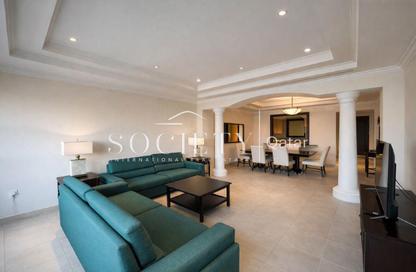 Townhouse - 2 - 3 for rent in Porto Arabia Townhouses - Porto Arabia - The Pearl Island - Doha