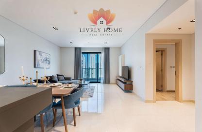 Apartment - 2 - 3 for rent in Lusail Marina Heights - Marina District - Lusail