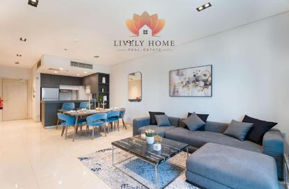 Apartment - 2 - 3 for rent in Lusail Marina Heights - Marina District - Lusail