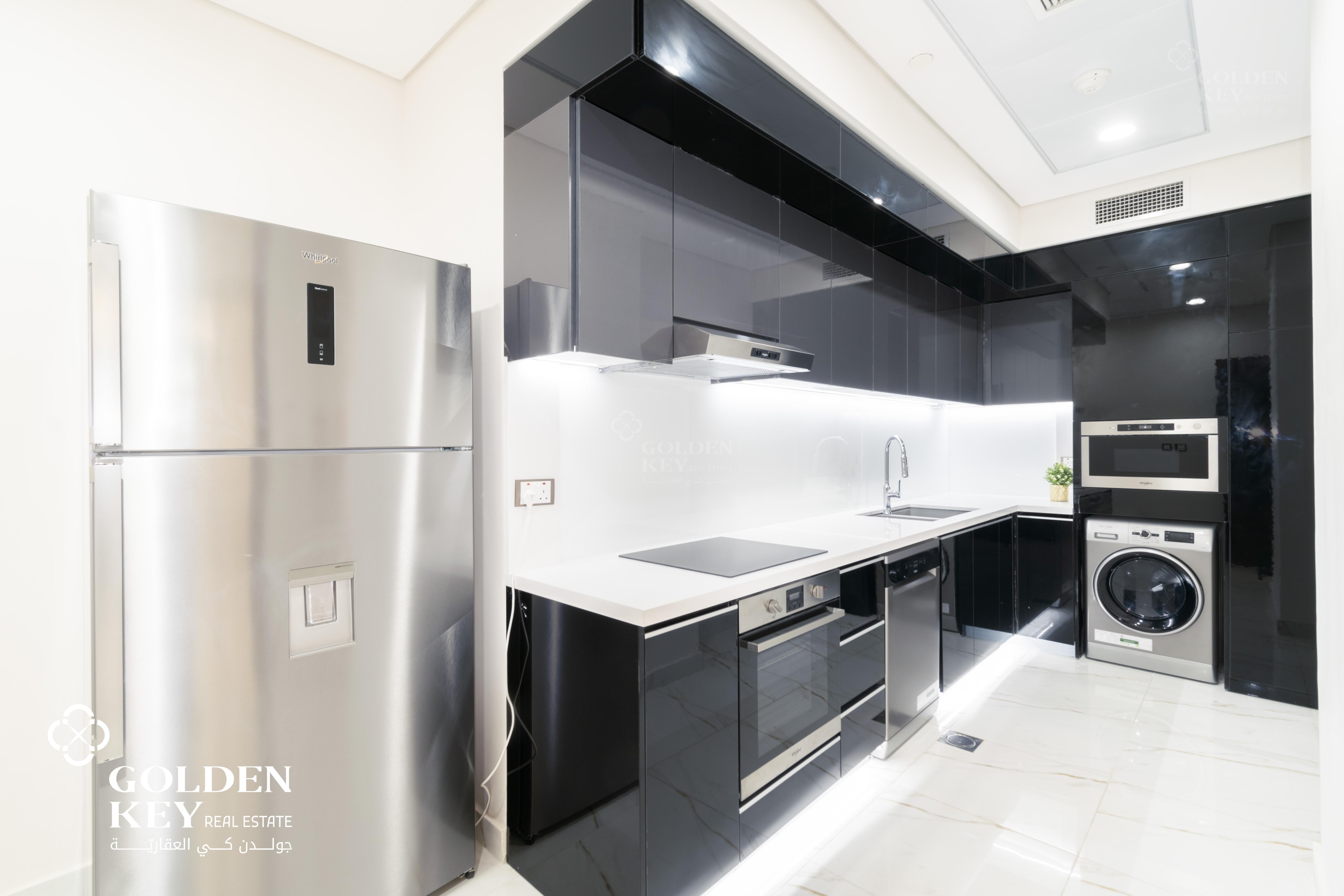 Furnished | 2BR w/ Balcony and Sea View | Pearl