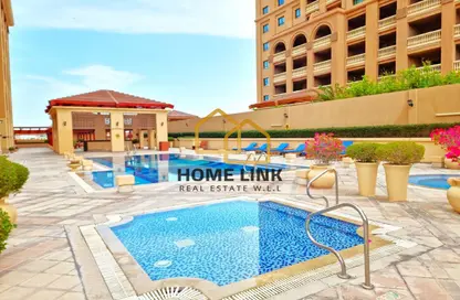 Apartment - 1 Bedroom - 2 Bathrooms for rent in East Porto Drive - Porto Arabia - The Pearl Island - Doha