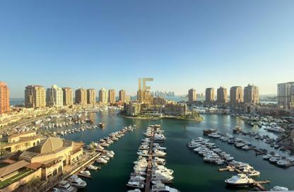 Apartment - 2 Bedrooms - 3 Bathrooms for rent in East Porto Drive - Porto Arabia - The Pearl Island - Doha