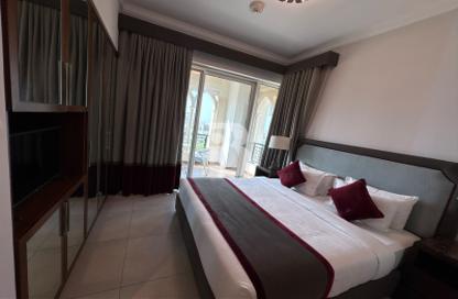 Apartment - 1 Bedroom - 2 Bathrooms for rent in Al Mutahidah Tower - Viva Bahriyah - The Pearl Island - Doha