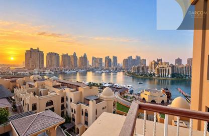 Apartment - 1 - 2 for rent in East Porto Drive - Porto Arabia - The Pearl Island - Doha