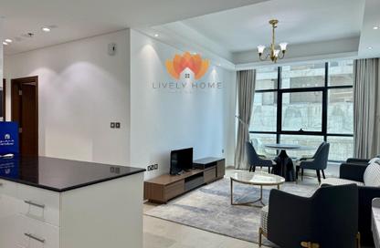 Apartment - 2 Bedrooms - 2 Bathrooms for rent in Lusail Marina Heights - Marina District - Lusail