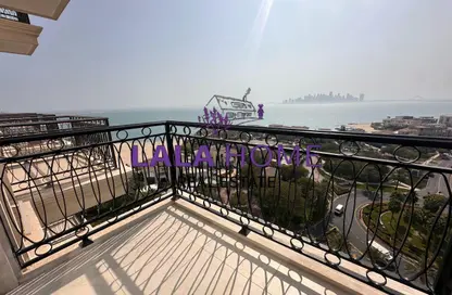 (بنتهاوس  (روف - 2 غرف نوم - 4 حمامات للايجار في حدائق فلورستا - حدائق فلورستا - جزيرة اللؤلؤة - الدوحة