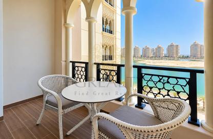 Apartment - 1 - 2 for rent in Viva West - Viva Bahriyah - The Pearl Island - Doha