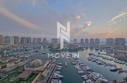 Apartment - 2 Bedrooms - 3 Bathrooms for rent in East Porto Drive - Porto Arabia - The Pearl Island - Doha
