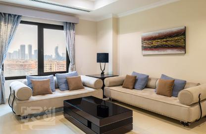 Apartment - 1 Bedroom - 2 Bathrooms for rent in Regency Pearl 1 - Regency Pearl 1 - The Pearl Island - Doha Apartment - 1 Bedroom - 2 Bathrooms for rent in Regency Pearl 1 - Regency Pearl 1 - The Pearl Island - Doha