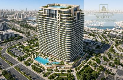 Apartment - 2 - 2 for sale in Lusail Marina Heights - Marina District - Lusail
