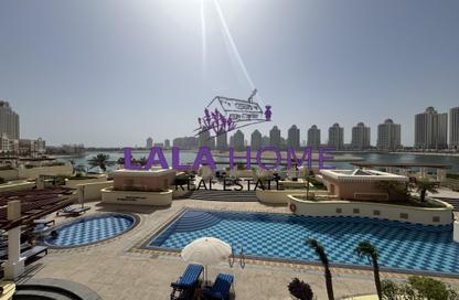 Apartment - Studio - 1 Bathroom for rent in Viva East - Viva Bahriyah - The Pearl Island - Doha