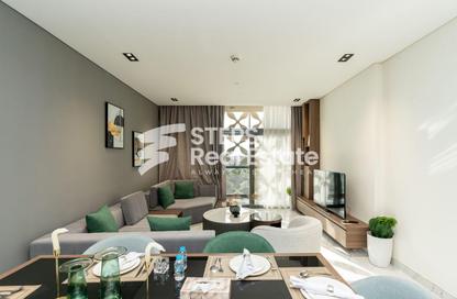 Apartment - 2 Bedrooms - 3 Bathrooms for rent in Boulevard View - Yasmeen City - Lusail