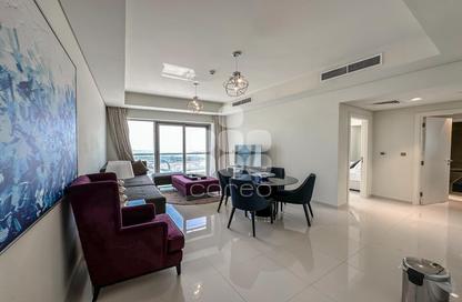 Apartment - 2 - 2 for rent in Burj DAMAC Waterfront - Waterfront Residential - The Waterfront - Lusail Apartment - 2 - 2 for rent in Burj DAMAC Waterfront - Waterfront Residential - The Waterfront - Lusail