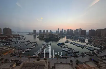 Apartment - 2 Bedrooms - 2 Bathrooms for rent in East Porto Drive - Porto Arabia - The Pearl Island - Doha