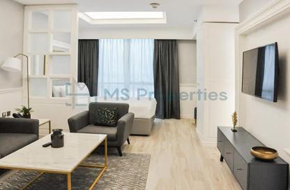 Apartment - Studio - 1 Bathroom for rent in Al Sadd Road - Al Sadd - Doha