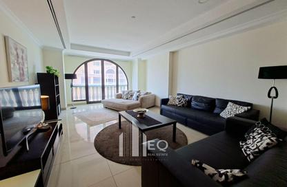 Apartment - 1 Bedroom - 2 Bathrooms for rent in West Porto Drive - Porto Arabia - The Pearl Island - Doha
