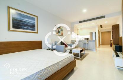 Apartment - Studio - 1 Bathroom for rent in Viva East - Viva Bahriyah - The Pearl Island - Doha