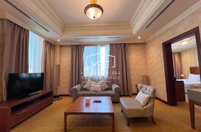 Hotel Apartments - 1 Bedroom - 2 Bathrooms for rent in Al Sadd Road - Al Sadd - Doha