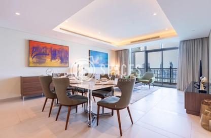 Apartment - 2 - 3 for rent in Abraj Bay - Abraj Quartiers - The Pearl Island - Doha