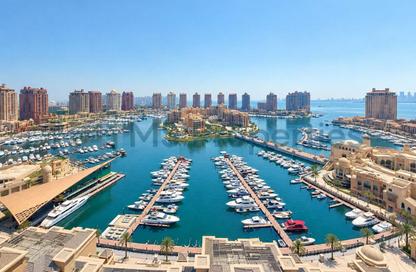 Apartment - 3 - 4 for sale in West Porto Drive - Porto Arabia - The Pearl Island - Doha