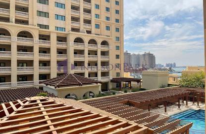 Apartment - Studio - 1 for rent in East Porto Drive - Porto Arabia - The Pearl Island - Doha