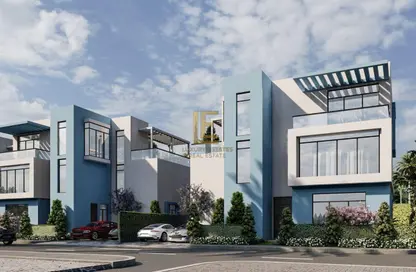 تاون هاوس - 4 غرف نوم - 6 حمامات للبيع في فلل سكالا - جزيرة قطيفان - الوسيل