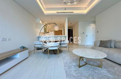 Apartment - 1 Bedroom - 2 Bathrooms for rent in Crystal Residence - Gewan Island - The Pearl Island - Doha