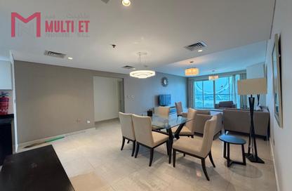 Apartment - 3 - 4 for rent in Marina Residences 195 - Marina District - Lusail