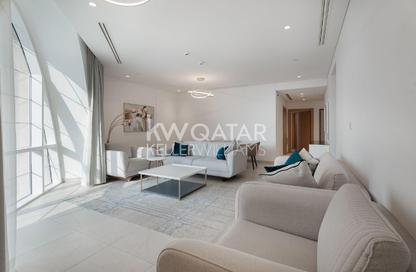 Penthouse - 3 Bedrooms - 4 Bathrooms for rent in Floresta Gardens - Floresta Gardens - The Pearl Island - Doha