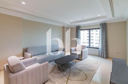 Apartment - 1 Bedroom - 2 Bathrooms for rent in West Porto Drive - Porto Arabia - The Pearl Island - Doha Apartment - 1 Bedroom - 2 Bathrooms for rent in West Porto Drive - Porto Arabia - The Pearl Island - Doha