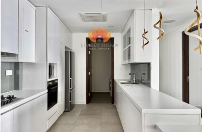 Apartment - 2 Bedrooms - 3 Bathrooms for rent in Seef Lusail Tower 1 - Seef Lusail - Lusail City - Lusail