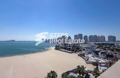شقة - 1 - 2 للايجار في البلاج الجنوبي - البلاج - جزيرة اللؤلؤة - الدوحة
