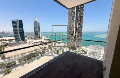 Apartment - 2 Bedrooms - 3 Bathrooms for rent in Lusail Marina Heights - Marina District - Lusail Apartment - 2 Bedrooms - 3 Bathrooms for rent in Lusail Marina Heights - Marina District - Lusail