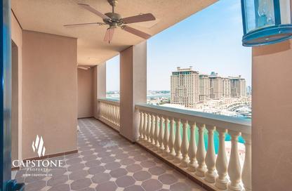 Apartment - 2 Bedrooms - 3 Bathrooms for rent in East Porto Drive - Porto Arabia - The Pearl Island - Doha